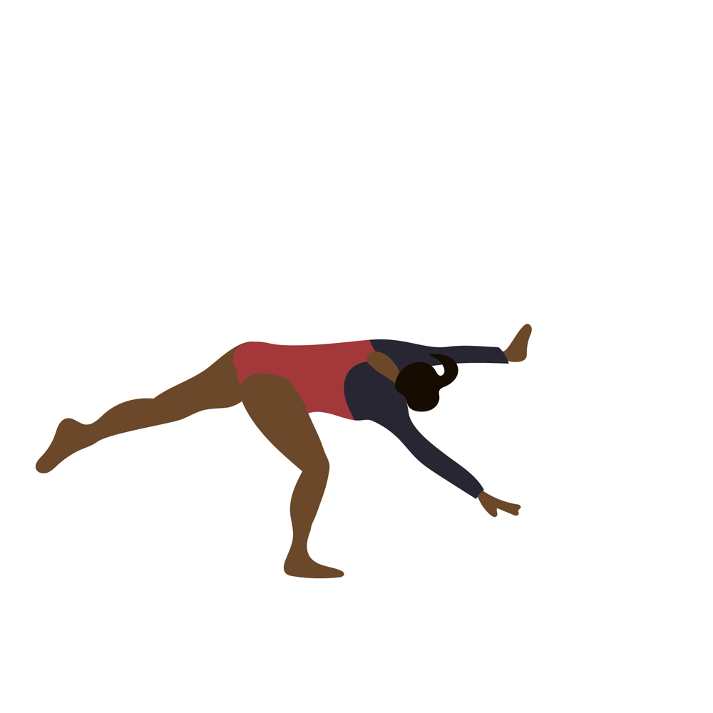 New trendy GIF/ Giphy. animation illustration olympics gymnastics rotoscope simone biles. Let like/ repin/ follow @cutephonecases