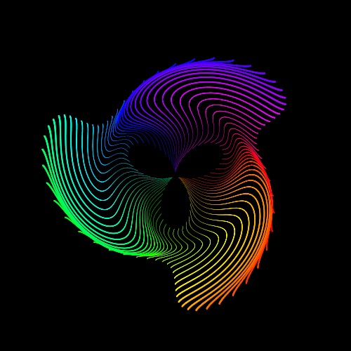 Numbers in Motion — twirl swirl