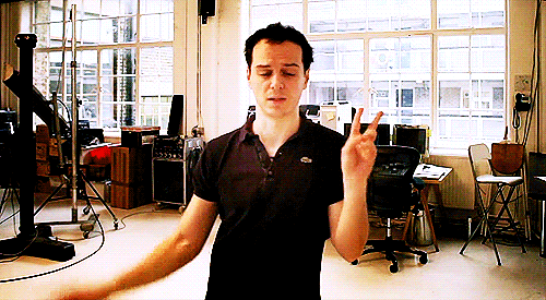 Oh Andrew, you are adorable. (GIF, click through