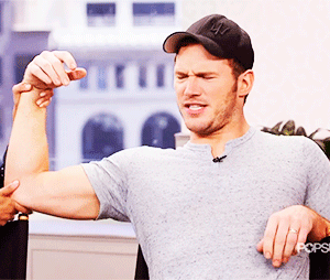 OK, so he’s totally still figuring out this “hot guy” thing. | 28 Reasons Chris Pratt Is The Adorably Goofy Man Crush You Deserve