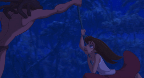 Para ser honesto, esta cena inteira é bem ardente. | Aqui estão as provas de que Tarzan é o filme mais 