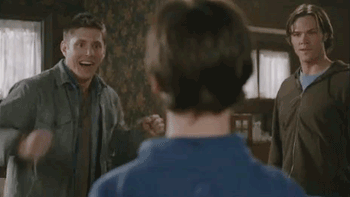 Pin for Later: 25 Signs You Are Utterly Obsessed With Supernatural Your Tumblr Is a Mess of Sam and Dean GIFs They make you smile!
