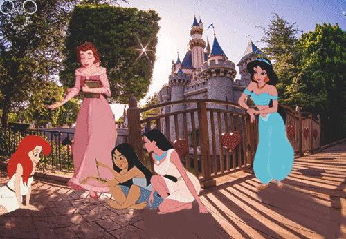  Quand les Princesses squattent DisneyLand 