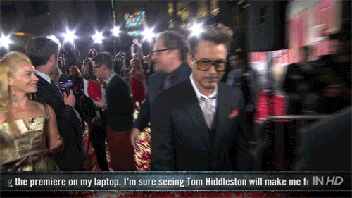 Robert Downey Jr. Makes Superhero Entrance at Iron Man 3 Premiere | Movie Talk - Yahoo! Movies