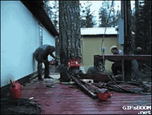 Share this Woodcutters more precise in the world Animated GIF with everyone…
