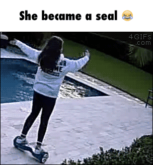 She became a seal 