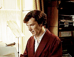 Sherlock. One of my new favourite gifs <-- I feel like I've been deduced...