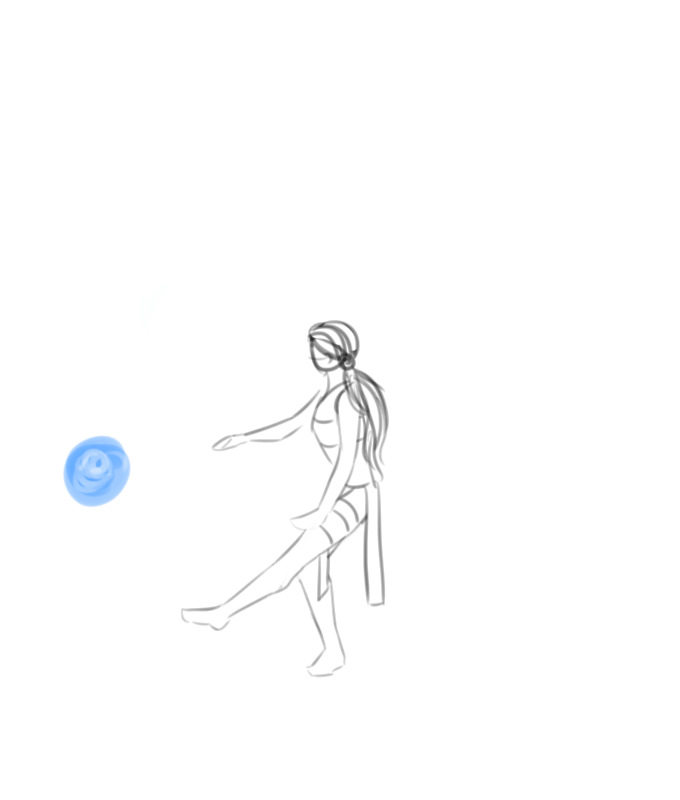 so these sketches of ballet waterbending frickin EXPLODED and a lot of people seemed to want it animated SO. i give you extremely sketchy animations of katara, prima ballerina
