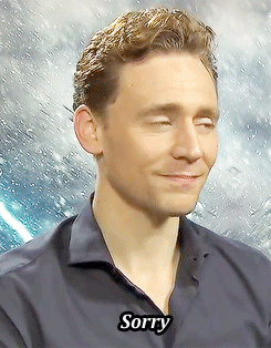 Sorry (not sorry. (In any case, it's another HiddlesSorry.
