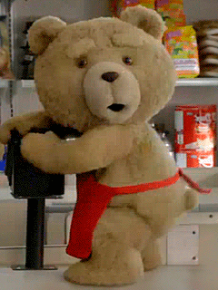 Ted, you are such a NAUGHTY BOY !