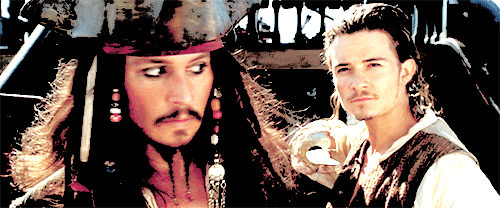That moment when Will Turner realized it wasn’t his moment. | 11 Times Orlando Bloom's Legolas Was Showing