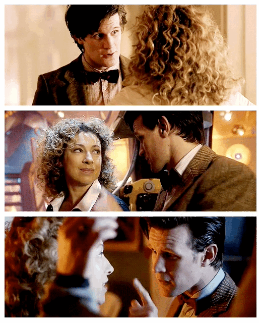 The Doctor and River (gif