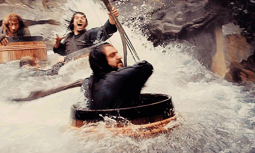 The Epic, the Awesome, and the Random: 17 Thoughts And Reactions To The Hobbit: The Desolation Of Smaug.  In which I discuss the latest installment in The Hobbit trilogy.  Also Smauglock, Party Thranduil, and the Dwarves In Barrels water ride I so desperately want.