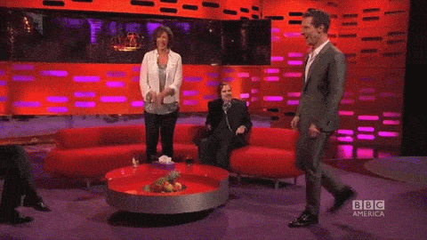 THE GRAHAM NORTON SHOW (October 24, 2014 ~ Benedict Cumberbatch struts to Beyonce's 