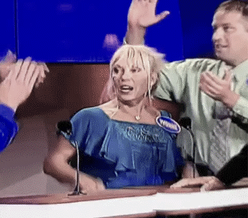 The ol’ self high five: | The 23 Most Painfully Awkward Things That Happened In 2014