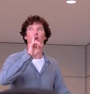 The power celebrities have is kinda scary.  I love how Benedict is so surprised when everyone just stops screaming.