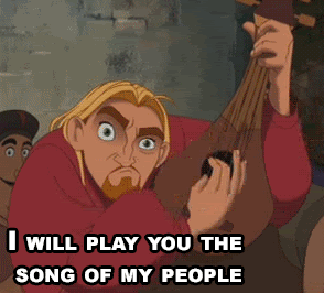 The Road to El Dorado... I swear, whenever I see this part in the movie, I die laughing. Never gets old.
