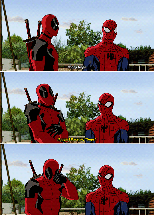 The Spider-Man/Deadpool relationship in a nutshell