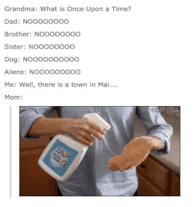 This sad but true depiction of what it's like for OUaT fans in the real world. | 24 Jokes Only 