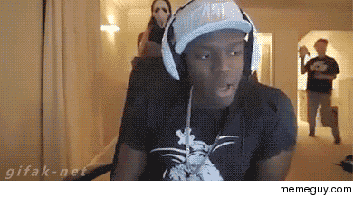 This video was the greatest thing ever. KSI is so funny!!