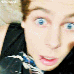 Those eyes though!!!! They look like the Pacific Ocean