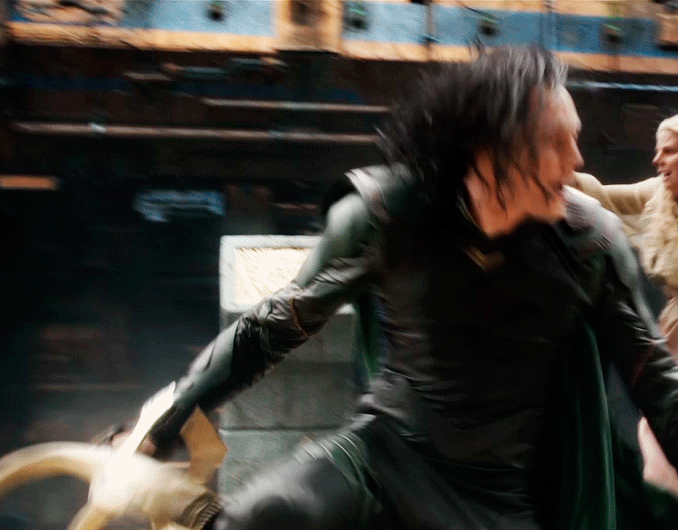 Tom Hiddleston as Loki in Thor: Ragnarok