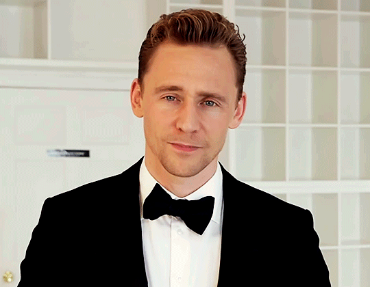 Tom Hiddleston, Could he be any more adorable? His GIFs are 100 x hotter than just regular pics...and his regular pics are hot.