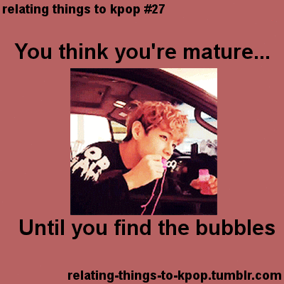 Ugh all the time... Just like V... just gotta blow them bubbles.