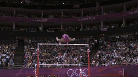 Uneven Bars — Score: 15.733 | Gabby Douglas's All-Around Gymnastics Gold In GIFs