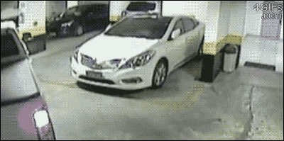 Vaya Face!: Cuando pierdes los nervios por el mal aparcamiento de tu vecino de garaje...