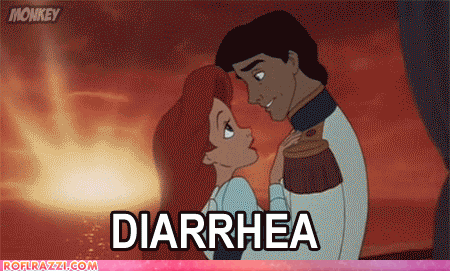 When Ariel visited the combination Pizza Hut/Taco Bell: | 21 Disney GIFs That'll Ruin Your Whole Entire Childhood