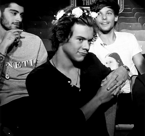 When he looked like the most dainty, majestic lion in this flower crown. | 30 Times Harry Styles Was The Most Perfect Member Of One Direction In 2013