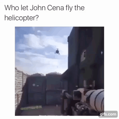 When Jhon Cena plays Battlefield http://ift.tt/2gX98DR