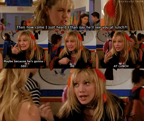 When she got sassy with her haters: | 27 Unforgettable Hilary Duff Moments That Made Up Your Childhood