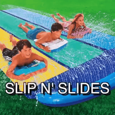 When there are two people on a slide