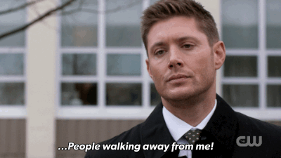 Who in their right mind walks away from Jensen Ackles?  Come on!