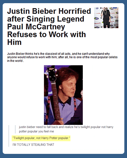 Why Paul McCartney will always have my respect…annnd I will be using that line