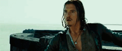 Will Turner (gif I just can't stop watching it....nor laughing.