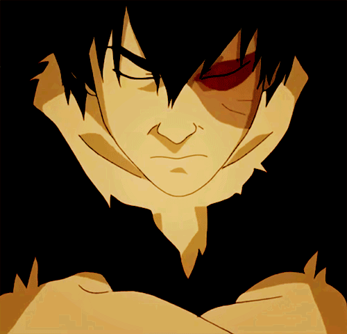 Yes Zuko, we get it. You could melt the earth with your hotness. There's no need to show off. <<<THIS COMMENT
