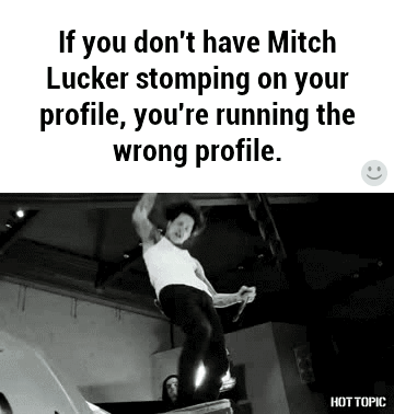 you have to have this if  you still love mitch alot and miss him RIP lucker stomp forever!