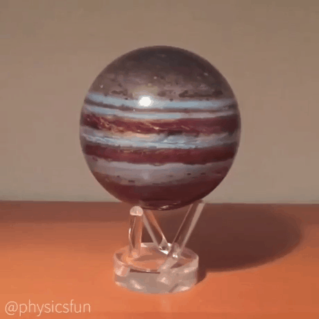 Miniature model of Jupiter