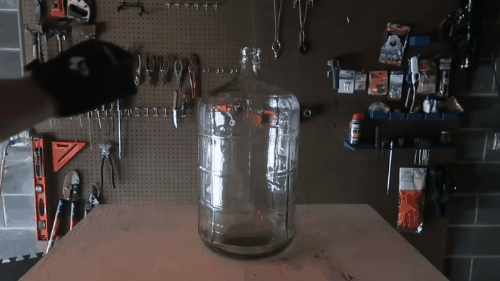 Whoosh Bottle Experiment