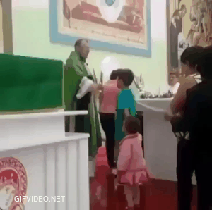 Father blessed so badly