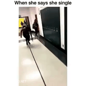 When she says she single