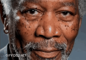 Morgan Freeman turns to goop, explodes