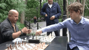 Chess Grand-Master vs NYC Chess Hustlers.