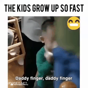 Daddy finger where are you ?