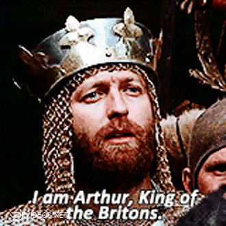 my username is available. i am arthur, king of the britons.