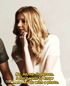 Natalie Dormer, you don't want to know.