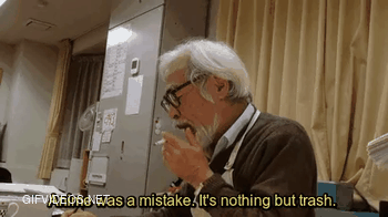 Hayao Miyazaki speaking the truth